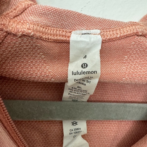 Lululemon Athletica Coral Zip-Up Jacket - Picture 3 of 3